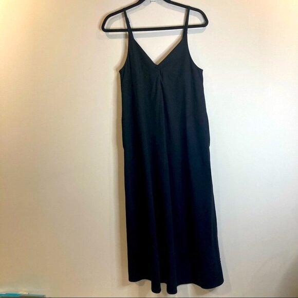 KIT and ACE Sz S A-Line  Jersey Knit Adjustable Spaghetti Straps Pockets Dress - Picture 1 of 9